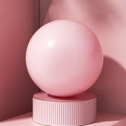 Balle de Yoga pour femmes, Type épais, Anti-explosion, diamètre 25 cm, Pilates, entraînement, Mini balle sculptant les jambes et les hanches 7