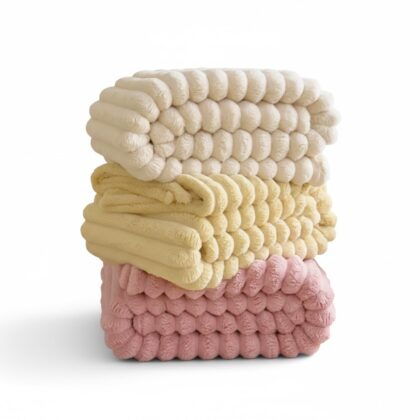 Plaid Chaud en Peluche de Lapin Artificiel